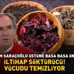 İbrahim Saraçoğlu’dan mucize tedavisi! Enflamasyona karşı etkili! Vücudu temizleyin