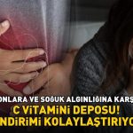 8-15 TL arasında ağırlık! C vitamini dükkanı! Sindirimi kolaylaştırır ve vücudu enfeksiyonlardan ve soğuk algınlığından korur