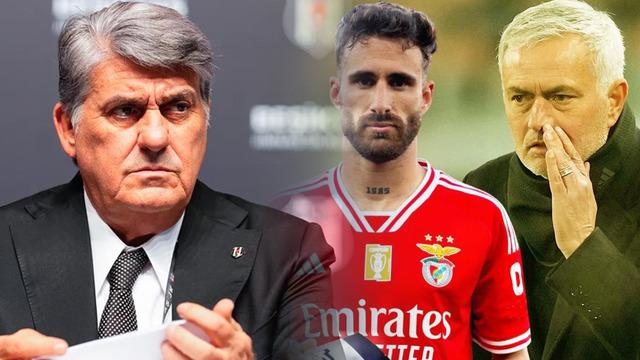 Jose Mourinho ve Rafa Silva’dan Beşiktaş’a büyük darbe!
